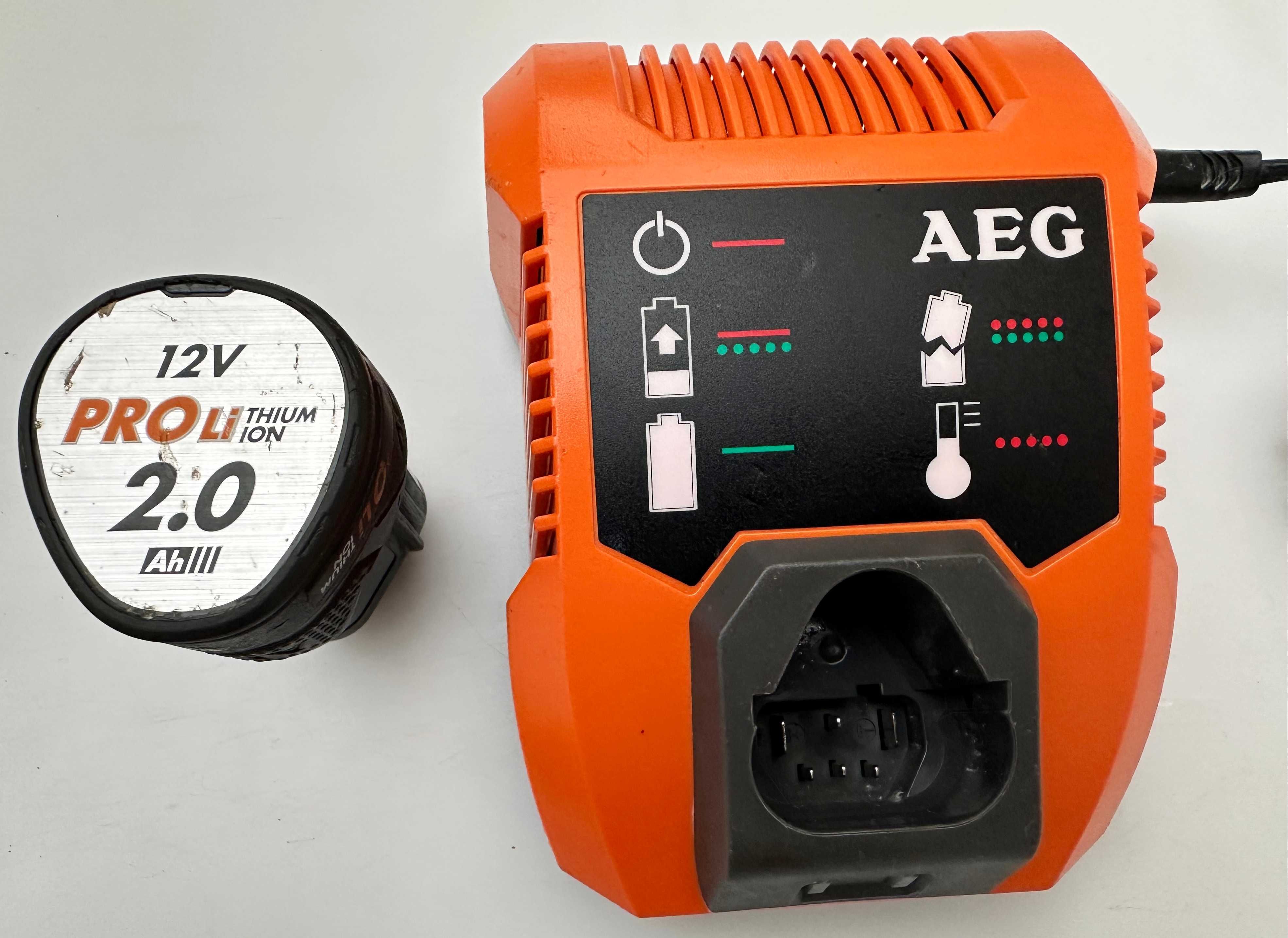 AEG BS 12 C - Акумулаторен витноверт 12V 2.0Ah