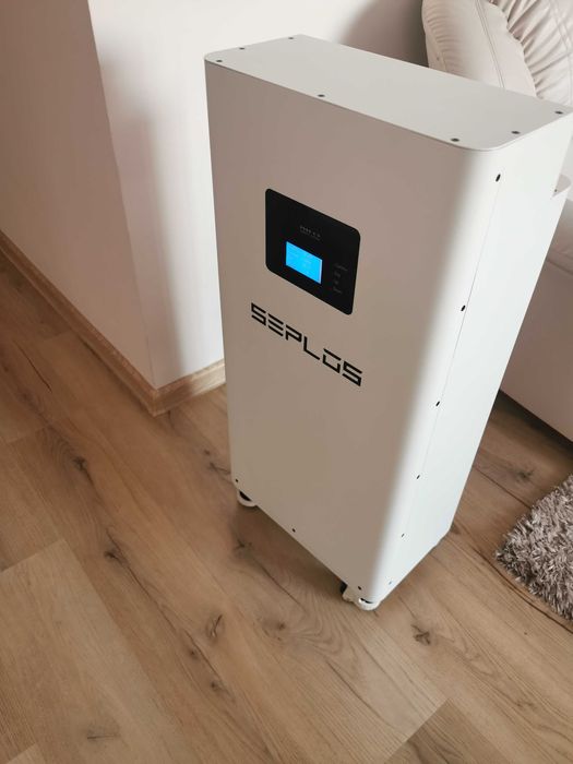 15kWh 51.2v SEPLOS Вертикална соларна батерия BMS 200A LiFePo4 стояща