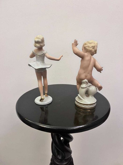 Set 2 bibelouri portelan Fasold & Stauch , Wallendorf bibelou statuete