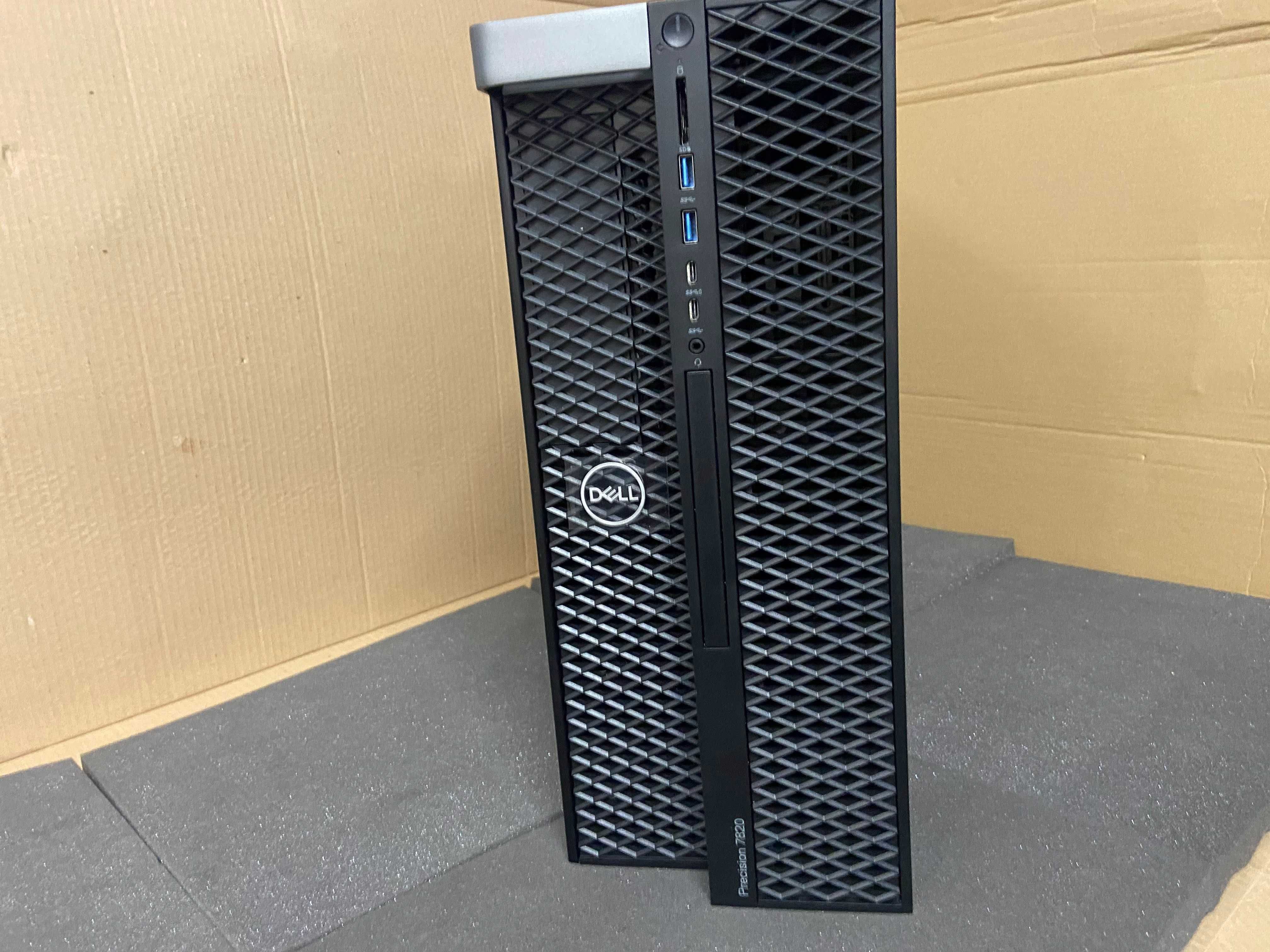 Dell 7820 2* Xeon Gold 6138, AMD Pro WX 8200, 64GB DDR4 workstation