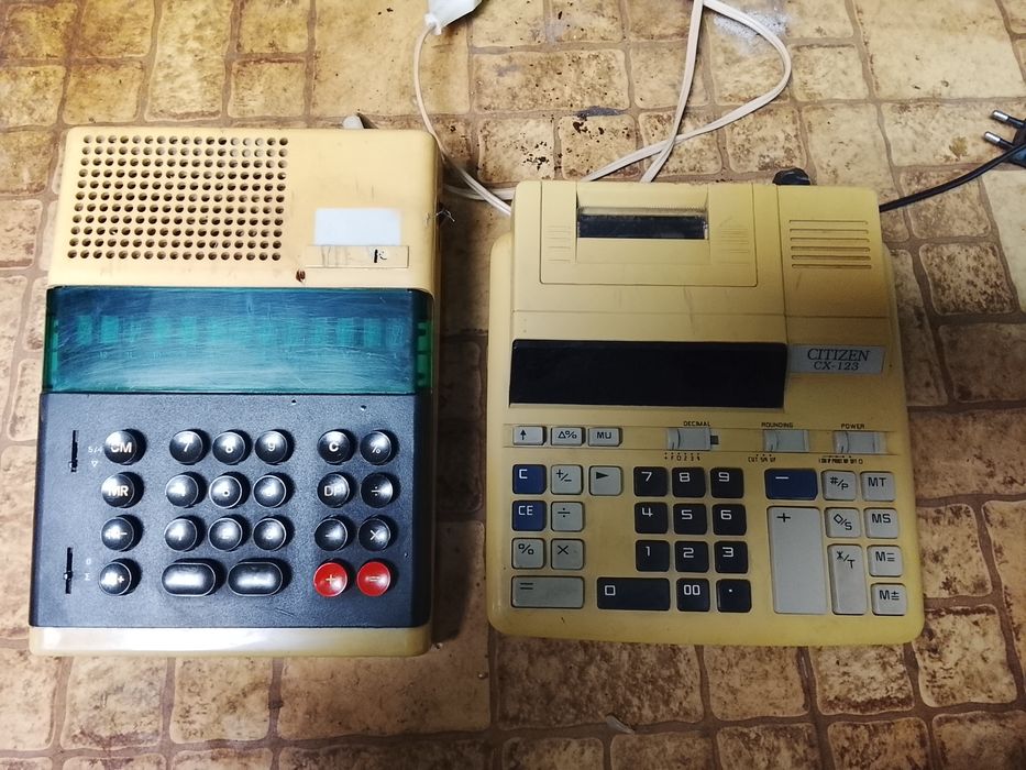 Работещи ретро калкулатори