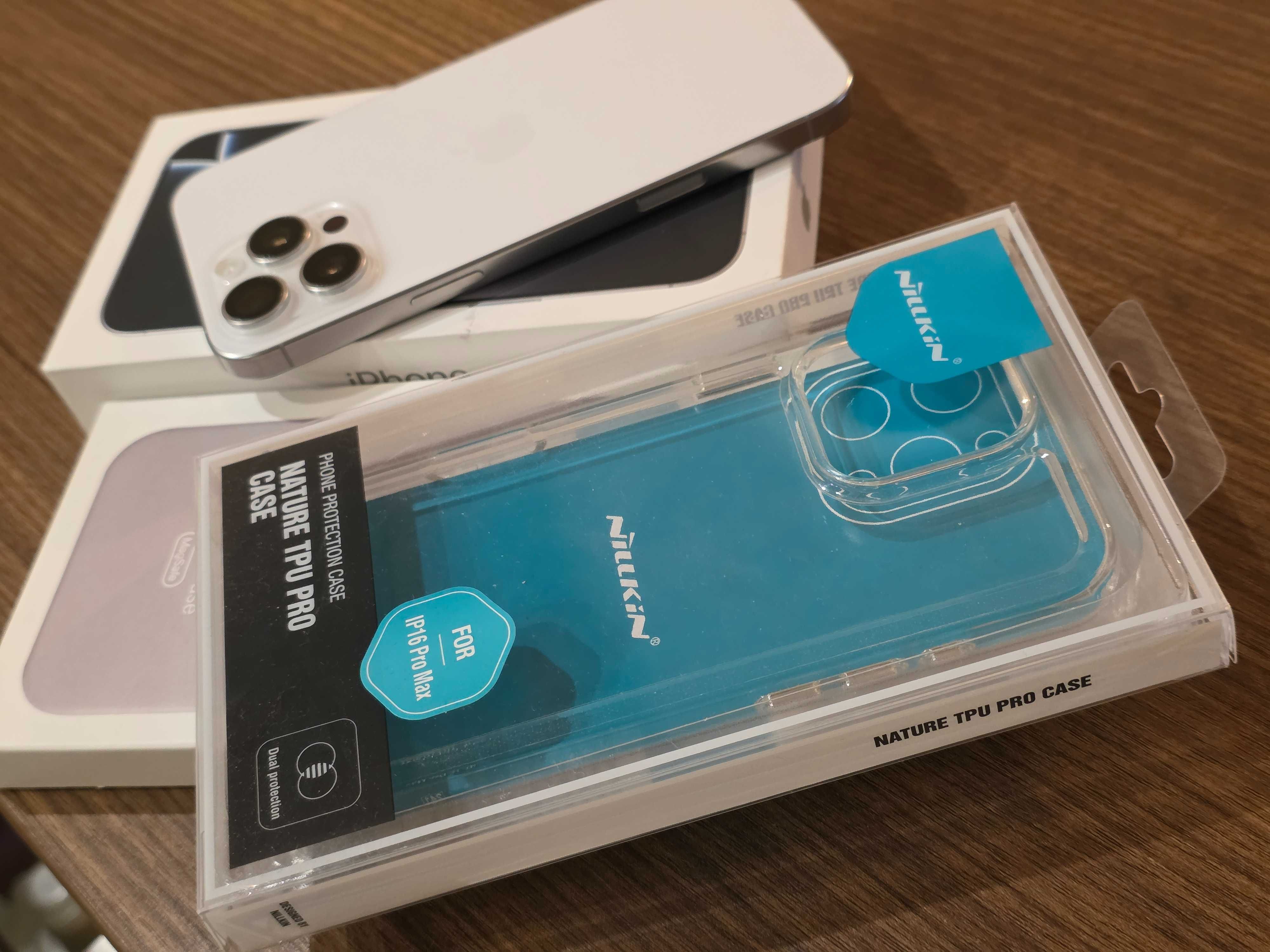 Като нов Apple iPhone 16 Pro Max 1TB/8GB White Titanium + Подаръци