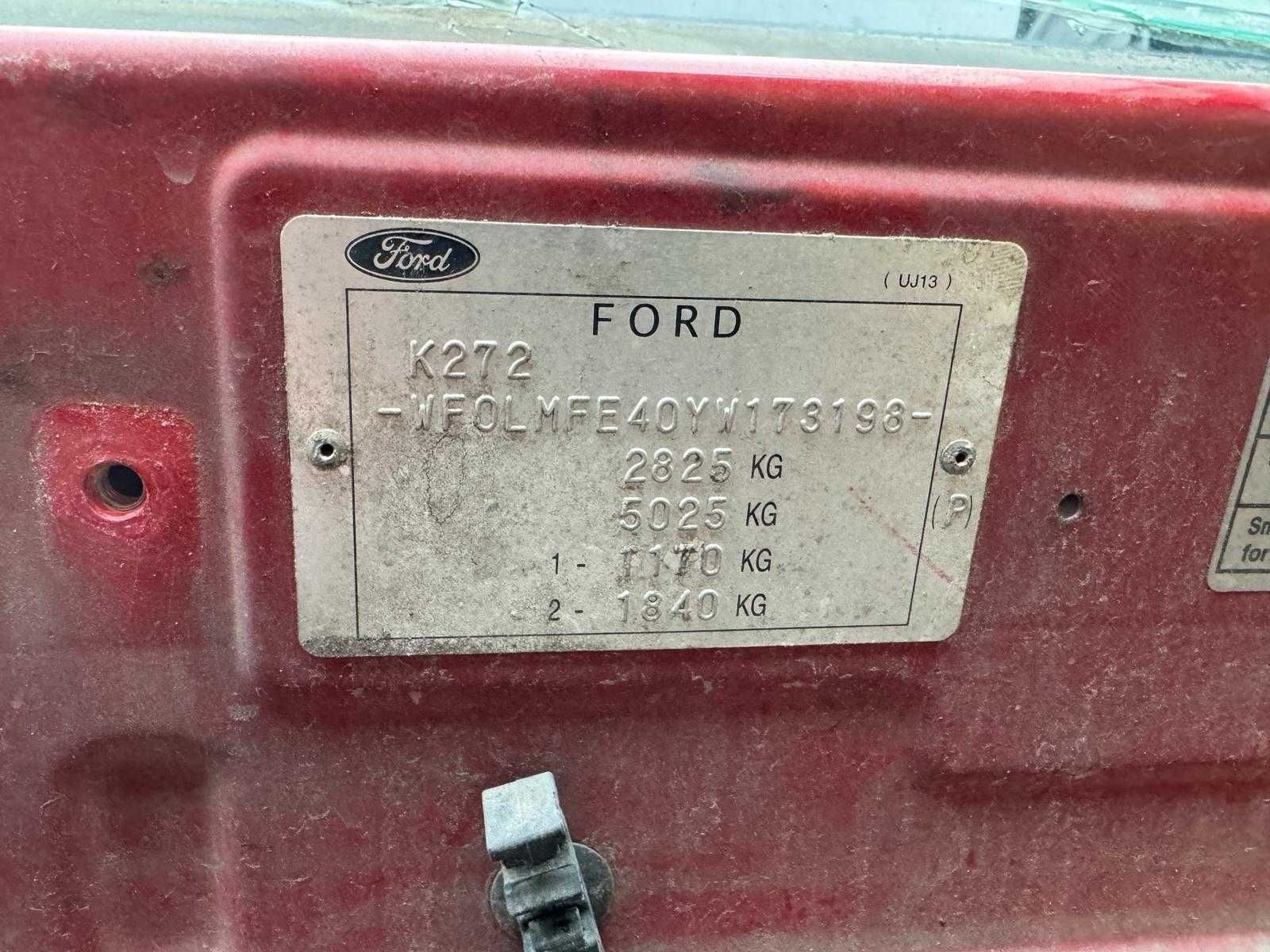 Шаси Рама Форд Рейнджър Ford Ranger 2001г с документи за регистрация
