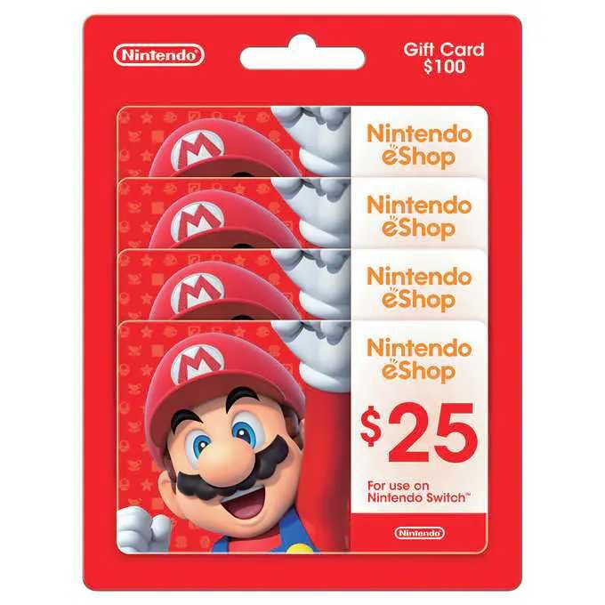 Карта пополнения Nintendo (Gift Card USA)