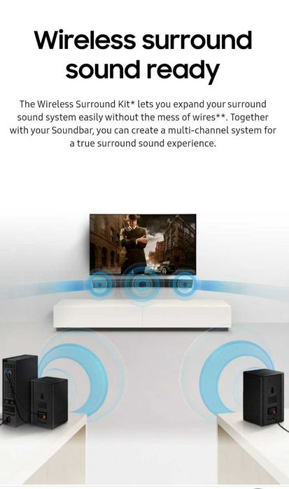 Аудио система HARMAN/KARDON SAMSUNG 5.1.2 Dolby Atmos, Rear Speakers