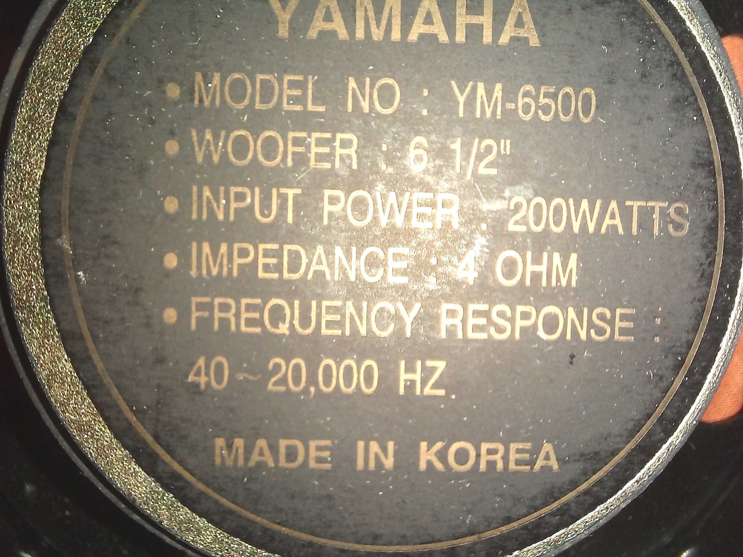 Колонки YAMAHA YM-6500 /Made in Korea /Новые/