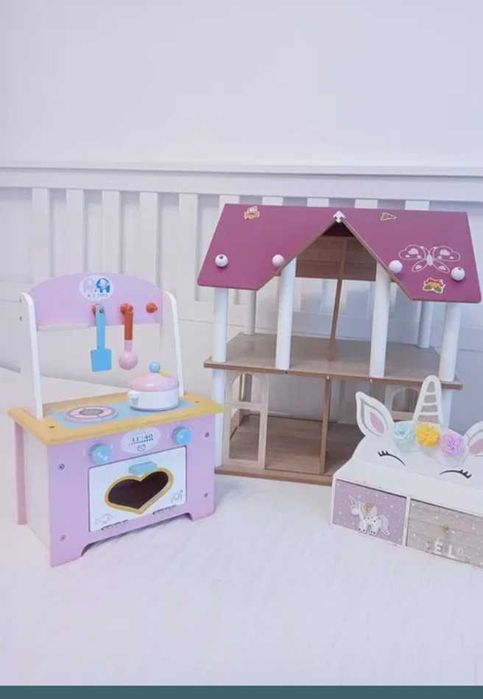 Set joaca lemn 3 piese