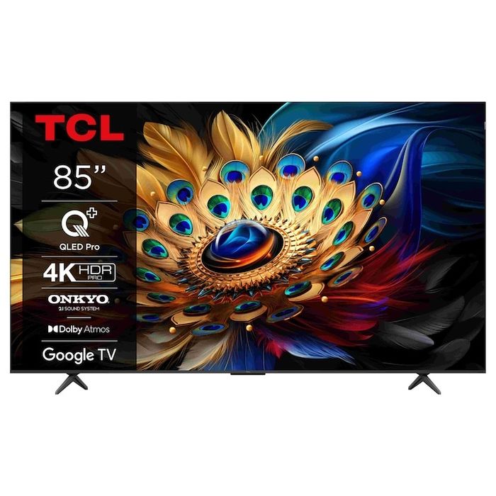 Smart TV, TCL 85C655, QLED, 85", UHD, 4K