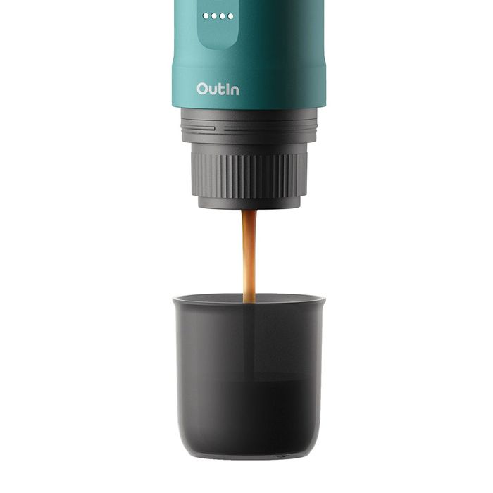 Outin Nano Portable Espresso Machine (OutIn Teal)
