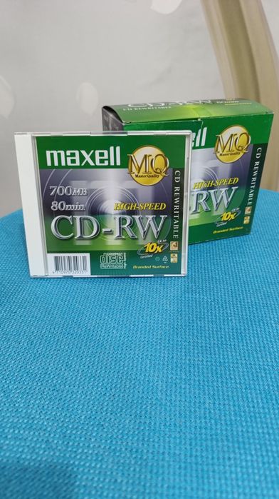 Диски CD RW и DVD RW