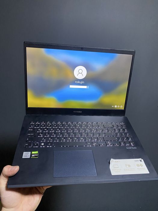 Ноутбук Asus i7 10870H, GTX 1650