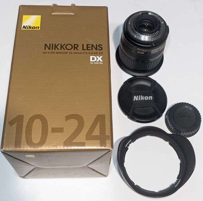 Продавам: обектив Обектив AF-S DX NIKKOR 10-24mm f/3.5-4.5G ED