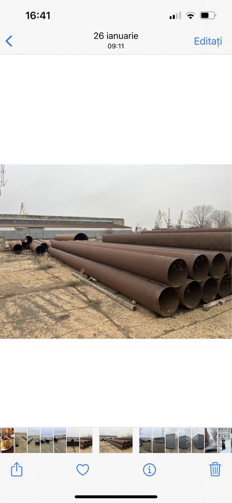 Vând teava metalică