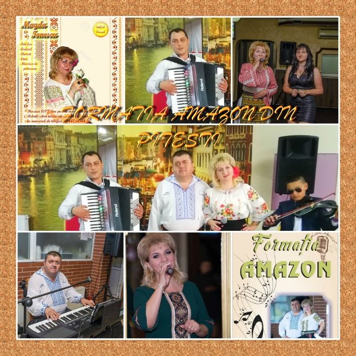 Formatia Amazon Pitesti,live si DJ,nunta,botez,majorat,evenimente.
