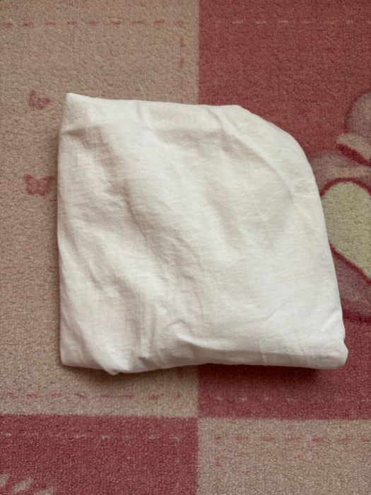 Cearsaf impermeabil si cearsaf bumbac 120x60