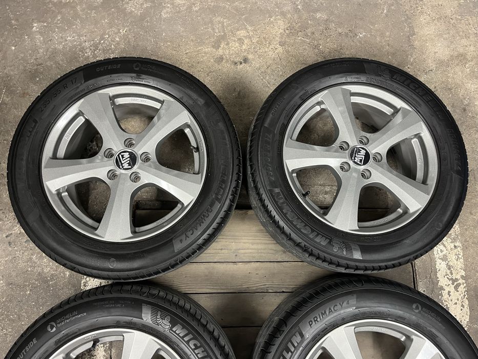 Jante aliaj 5x112mm, 235/55 R17, VW Tiguan, Audi Q3, Seat, Skoda