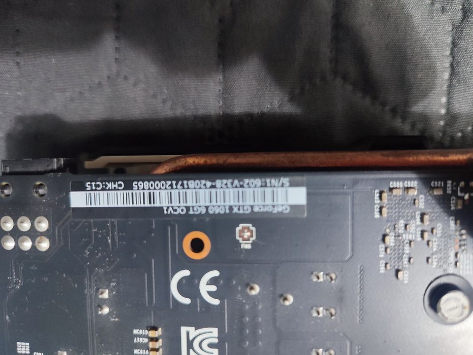 Placa video MSI GeForce gtx 1060 6g 192bit