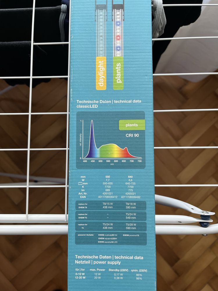 Lampa acvariu led Eheim Wifi