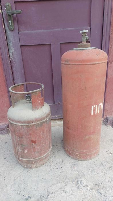 Газовый баллон Большой Маленький