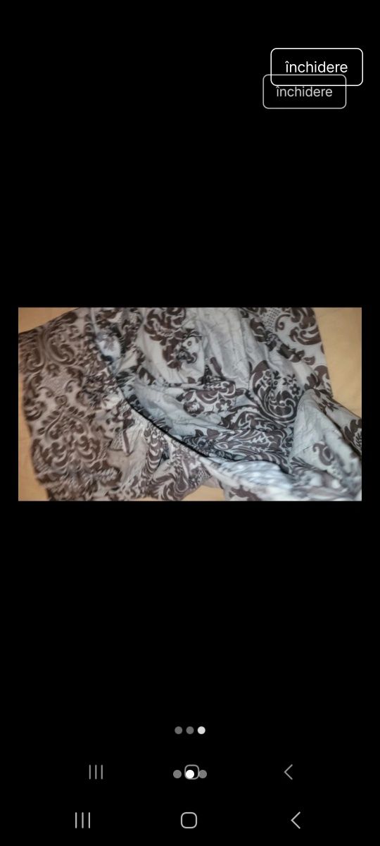 Lot huse de pat cu elastic 180÷200, 3 fete de perna  50×70