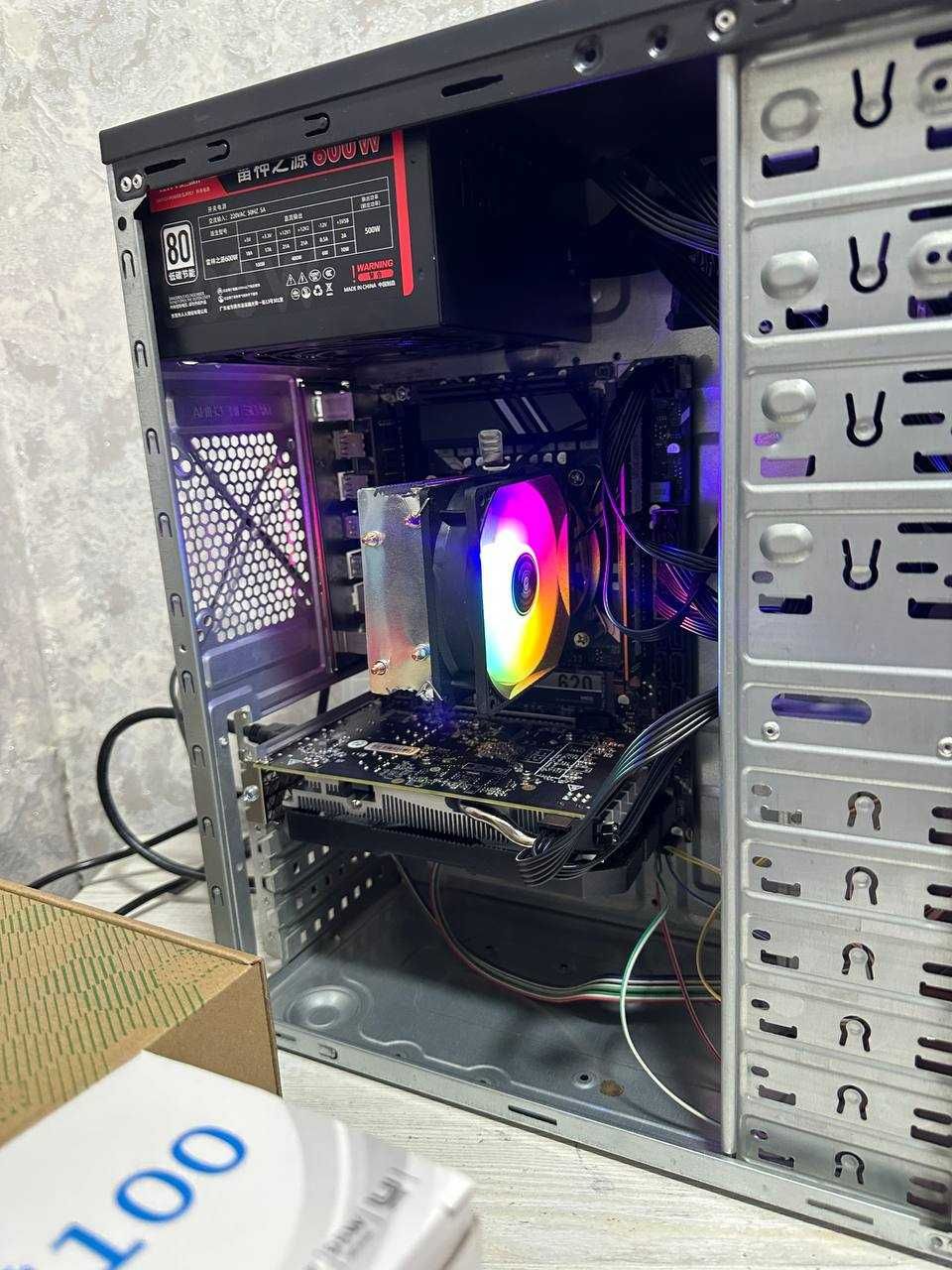Игровой 10 ядерный кейс/ 16 gb ddr4 /SSD 512gb/  rx 580 8gb