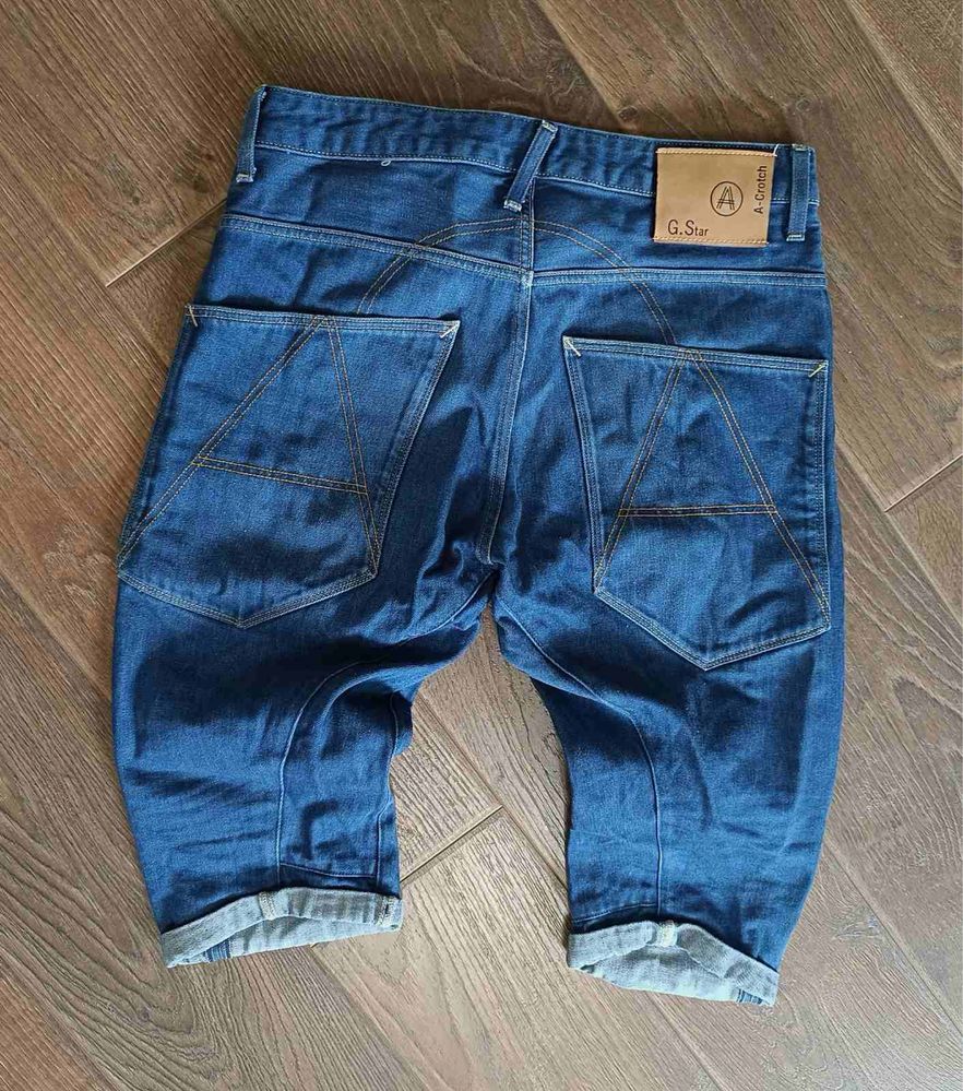 Мъжки къси дънки G-Star Raw модел 3301