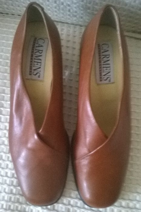 Pantofi piele naturala nr.38 NOI