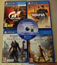 Vand 5 jocuri originale PS4/PS5