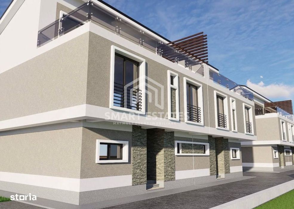 Vila Moderna cu 5 Camere - 182 mp utili - Popesti-Leordeni