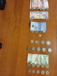 Bancnote si monede Asia  Sri Lanka, Malaezia, Thailanda, Singapore etc