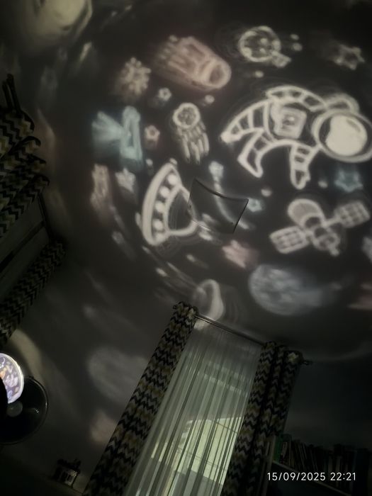 Lampa copii spatiu 3 x AA