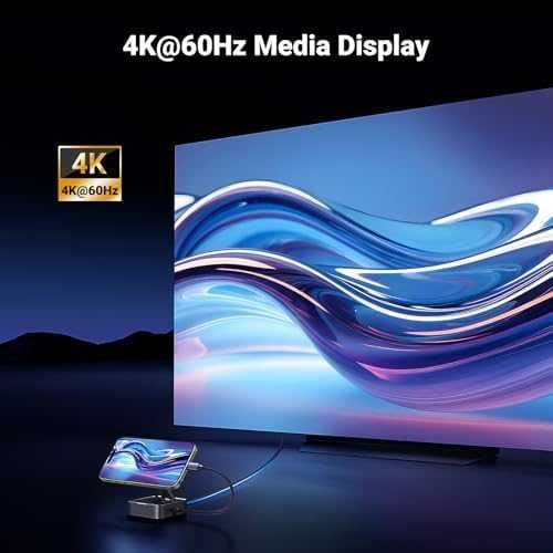 Нов Магнитен USB-C Hub UGREEN с HDMI USB-A 100W PD Компактен и Сгъваем