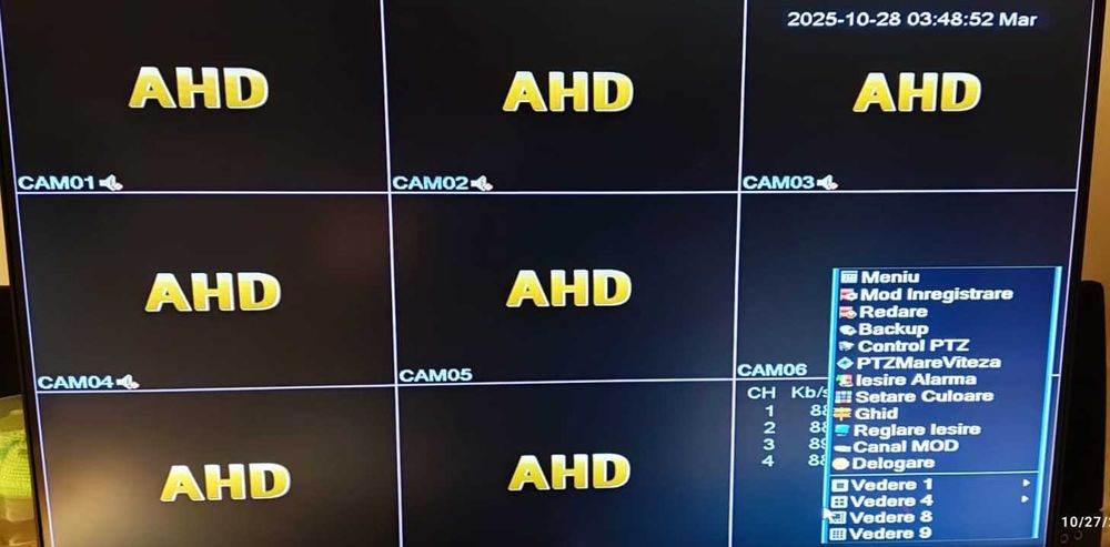 DVR-uri cu 4 sau 8 intrari