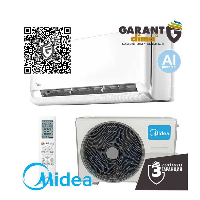 Климатик Midea Breezeless E CB1-18HRFN8