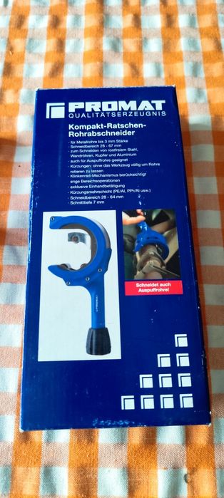 Dispozitiv nou pentru taiat tevi de esapament,28-67 mm