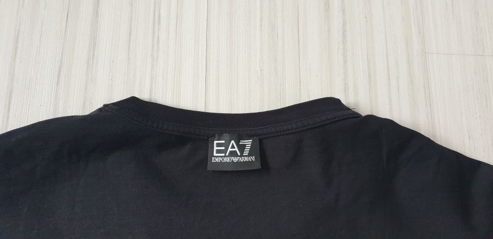 Emporio Armani EA7 Cotton Mens Size L ОРИГИНАЛ! Мъжка Тениска!