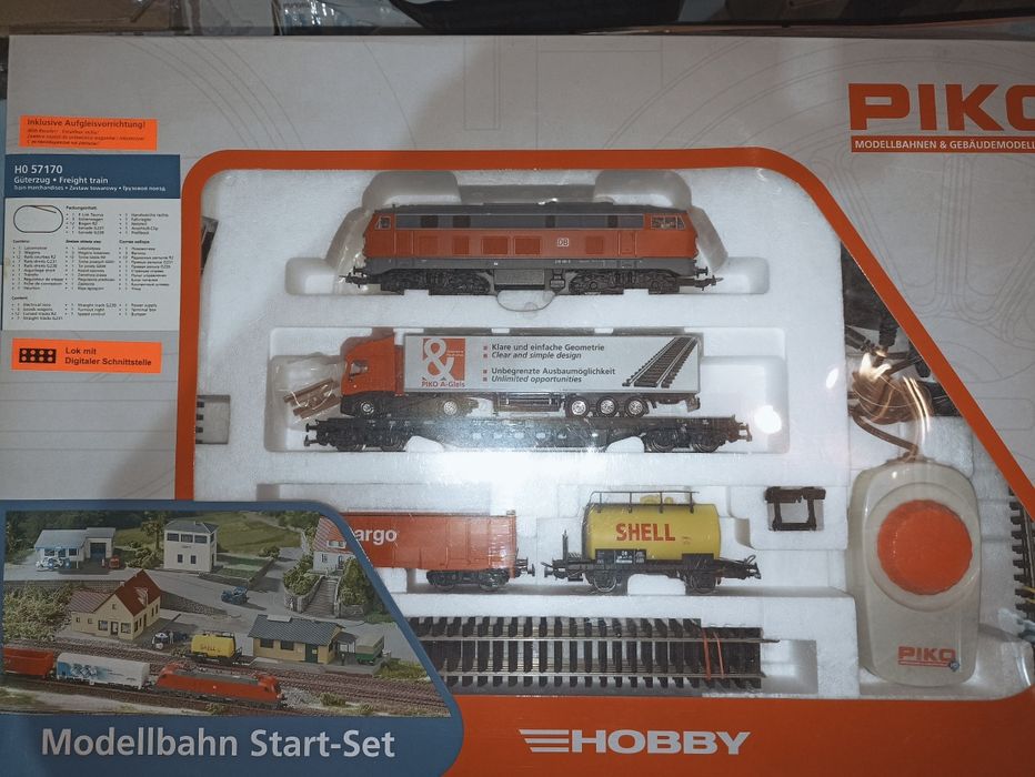 Start set piko trenulet electric