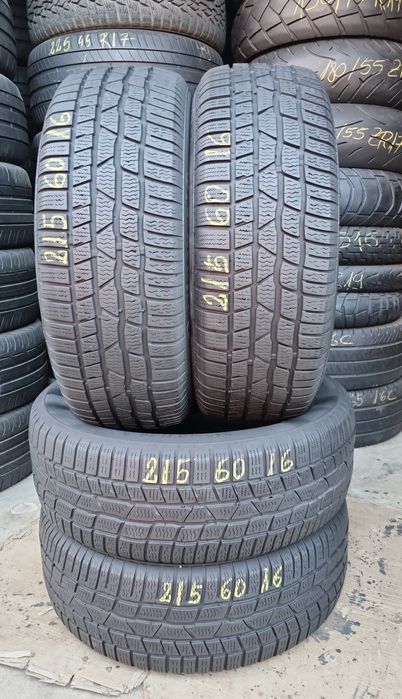 2 sau 4 Anvelope M/S (iarnă) Continental 215 60 R16 Impecabile.