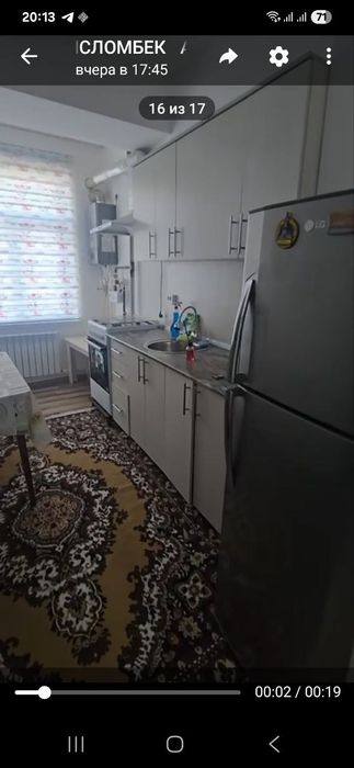 2 хонали люкс квартира ижарага берилади!!