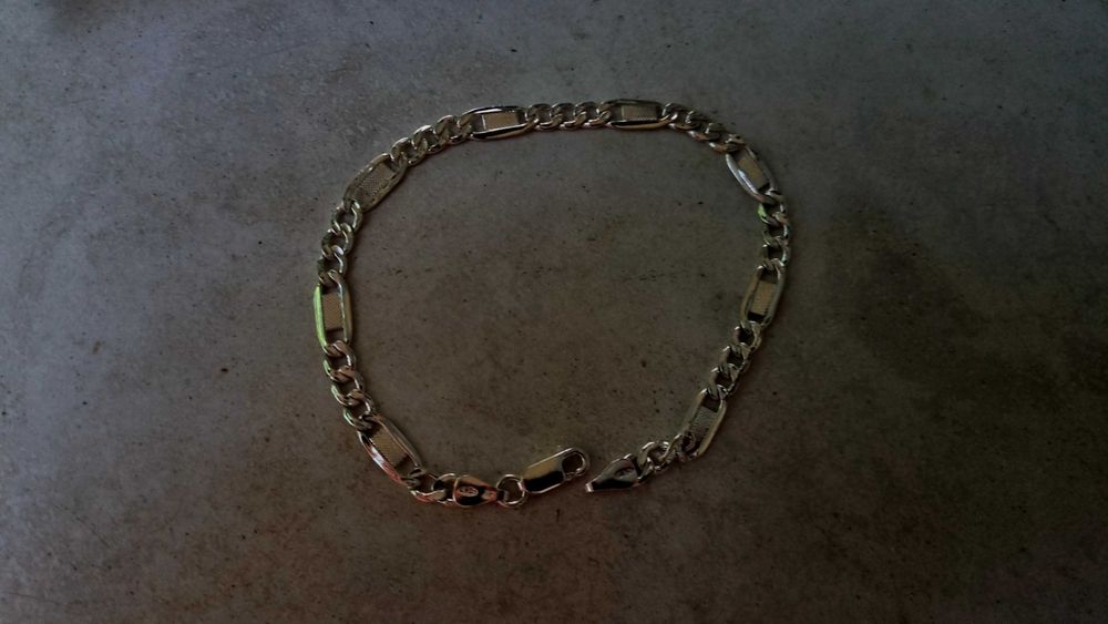 Сребърна гривна  - тип "Картие" ( унисекс) ( нова цена )