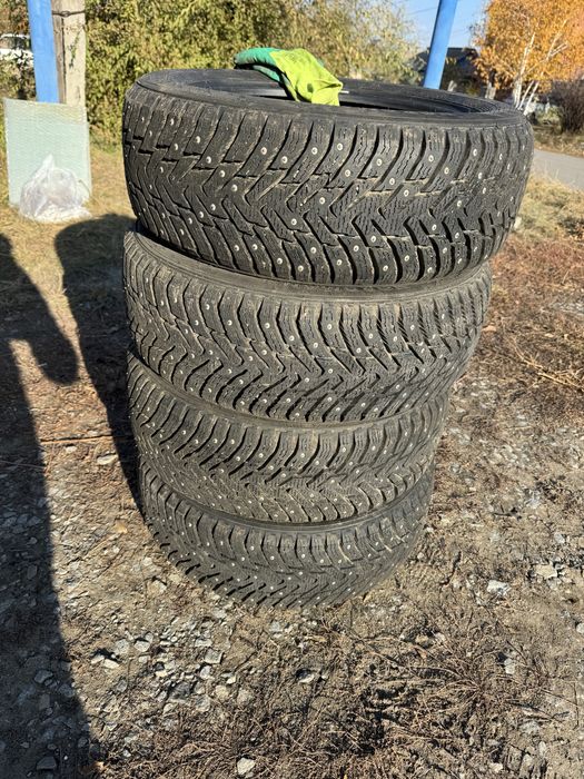 195/55/16 Nokian 8 новая практически 100 тысяч комплект