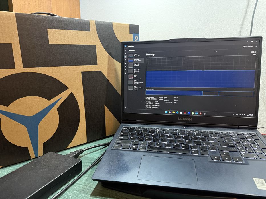 Laptop gaming lenovo region RTX 3060 6gb Ryzen 5600h