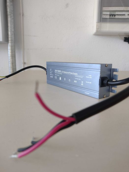 Трансформатор 24v 150w led waterproof power supply  6,3A