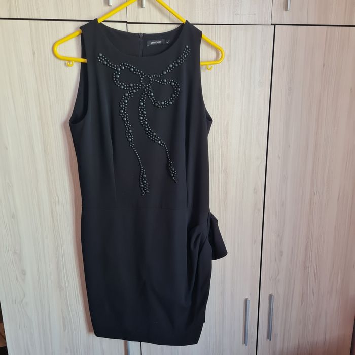 DENNY ROSE черна дамска рокля , размер L