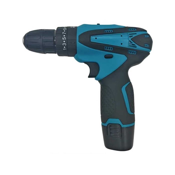 Bormasina cu 2 acumulatori 12V, incarcator, 24 de accesorii, cutie