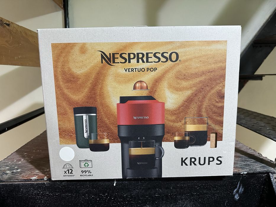 Кафемашина Nespresso by Krups Vertuo Pop XN920510, 1500W