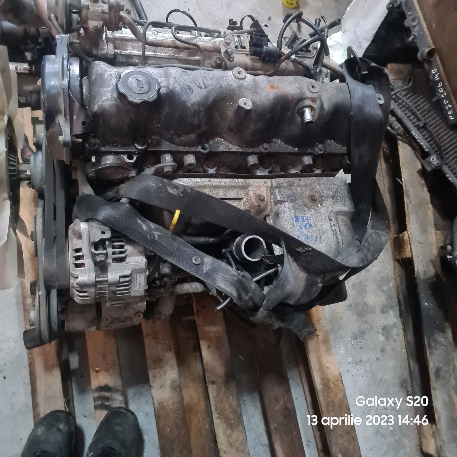 Motor ford ranger 2.5 diesel cod WLA