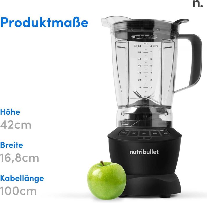 Блендер Nutribullet Combo 1.6L (NBF450DG) 1000W