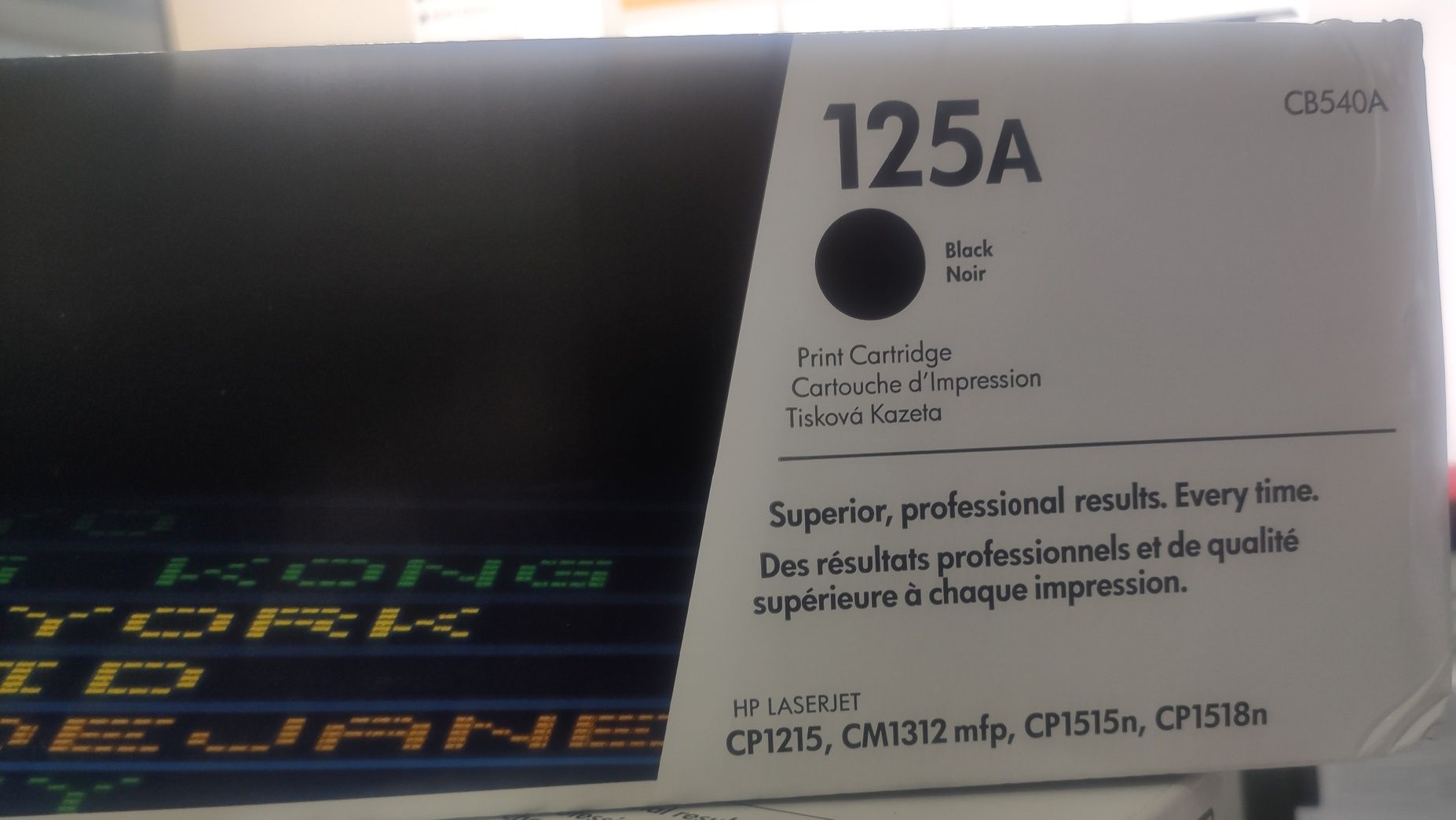 Оригинальные картриджи CB541A
