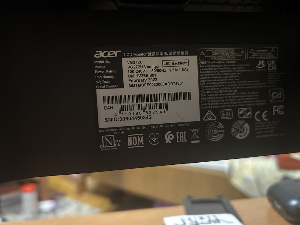 Игровой Монитор Acer 27 170hz